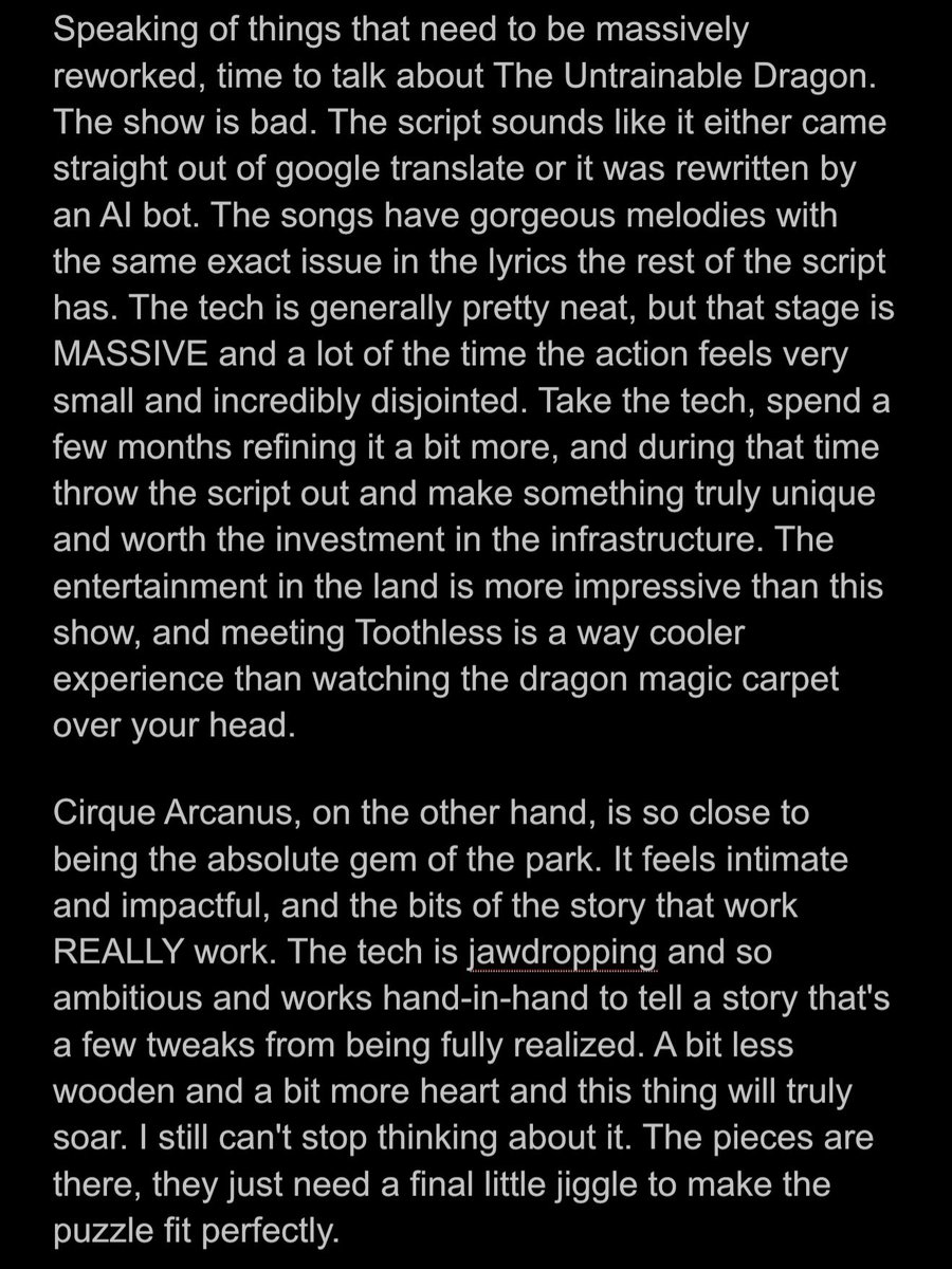 MaxJAckerman's tweet image. Wrote some thoughts on the Epic Universe previews, and some of the things that are and aren’t working that don’t feel like they can be super changed before the park opens in a few weeks.