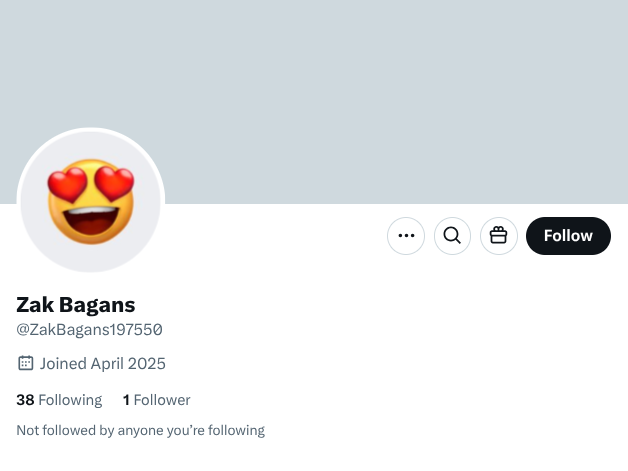 the Zak bagans anti scam page tweet media