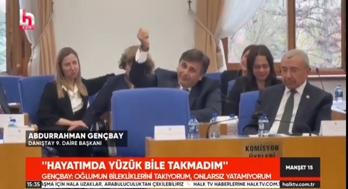 Adaletli davranın!

Bolu Kartalkaya otel yangını.

youtube.com/watch?v=hL3Hmh…

Danıştay 9. Dairesi başkanı 
Abdurrahman Gencbay 

Ankara 11. İdare Mahkemesi başkanı
Serpil Gencbay 

Zülal Öztürk 

Anayasa mahkemesi üyesi 
Selahattin Menteş 
Yılmaz Akçil 

Adalet bakanı 
Yılmaz Tunç