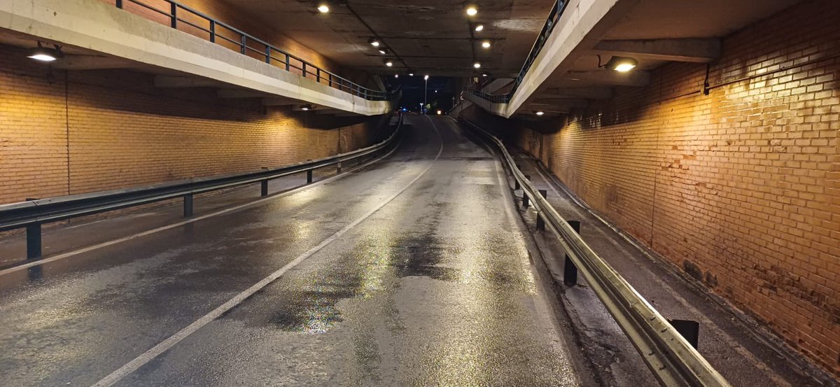 SERVICIO PÚBLICO |
🟢 Gracias al trabajo coordinado de los servicios municipales, ya están reabiertos varios puntos clave afectados por las lluvias:
•Subterráneo de Torrelaguna: ABIERTO
•Villamalea: ABIERTO
•Avenida de Madrid: ABIERTO
•Túneles de Carlos III, Ávila y Alovera: