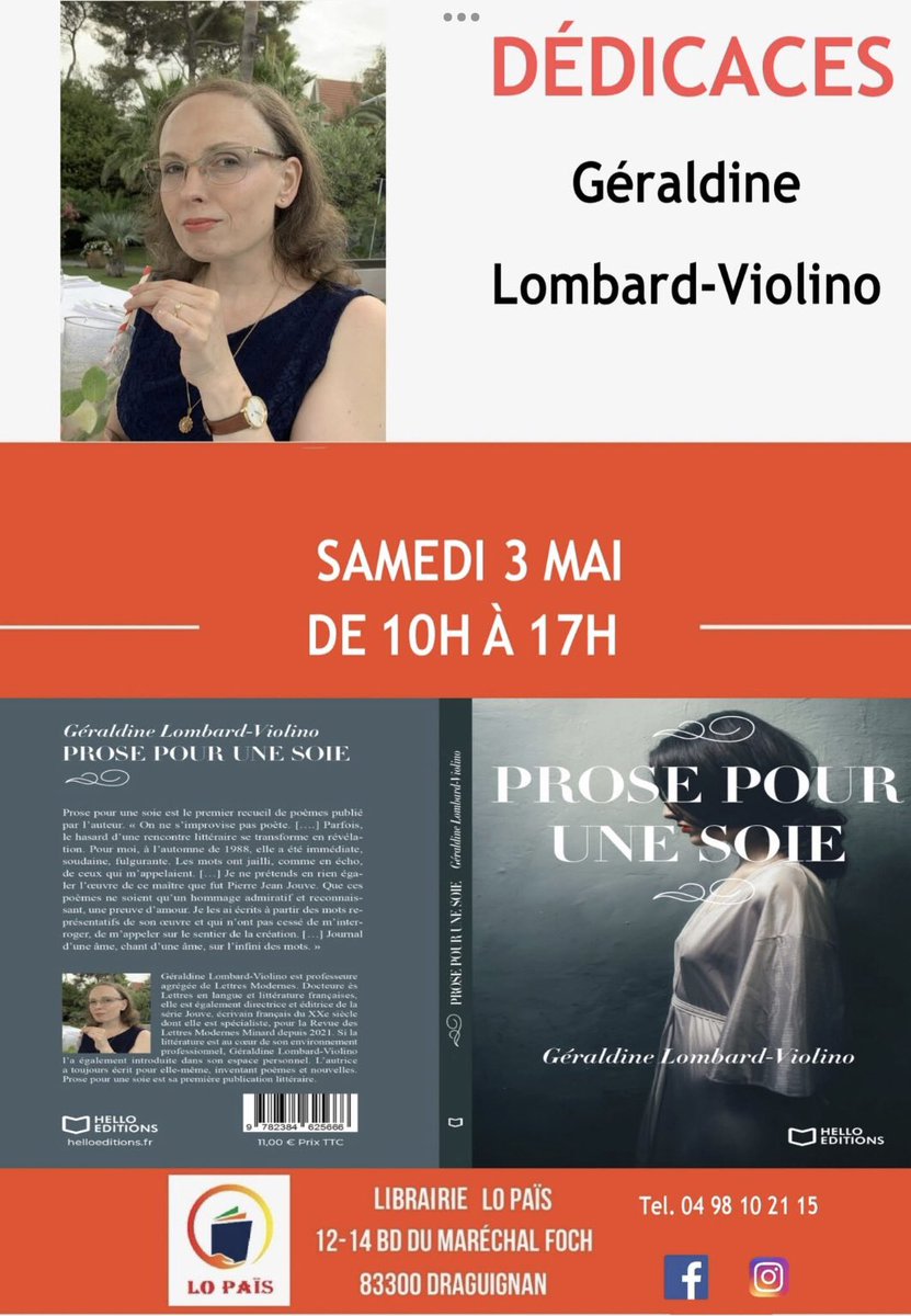 Géraldine LOMBARD-VIOLINO tweet media