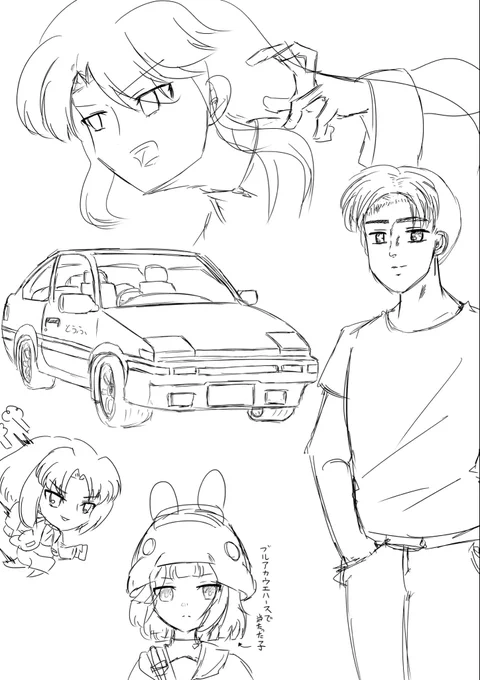半年経ってしまいました…
液タブ100日チャレンジ
10/100 86上手く描けました。 