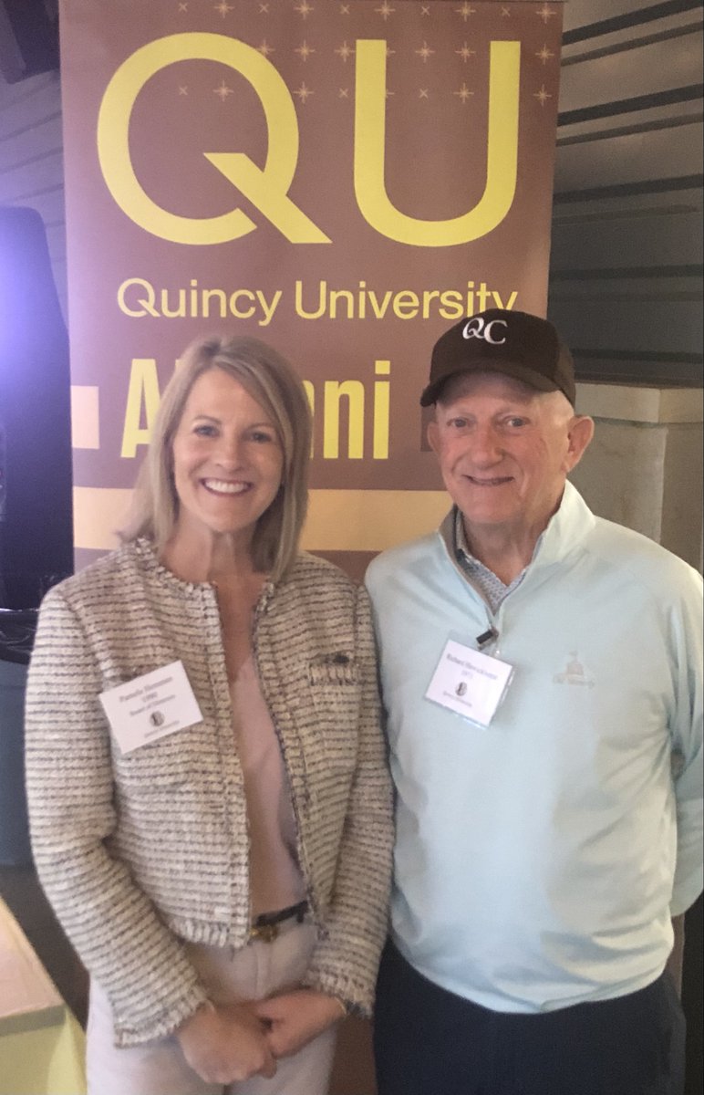Members and volunteers visited with QU/QC Alums at our Effingham alumni event last night. More than 40 people showed up, and everyone had a great time. There was good food, shared memories and a lot of laughs, we are looking forward to the next event!
#QuincyUniversity