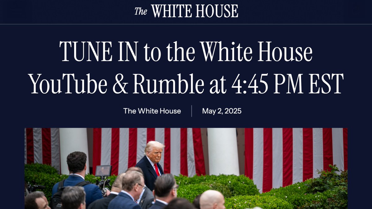 TUNE IN AT 4:45 PM EST.

YOU WON'T WANT TO MISS THIS 🔥