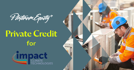 PlatinumEquity's tweet image. Platinum Equity's Credit Team Leads Refinancing for Impact Climate Technologies
platinumequity.com/news/platinum-…