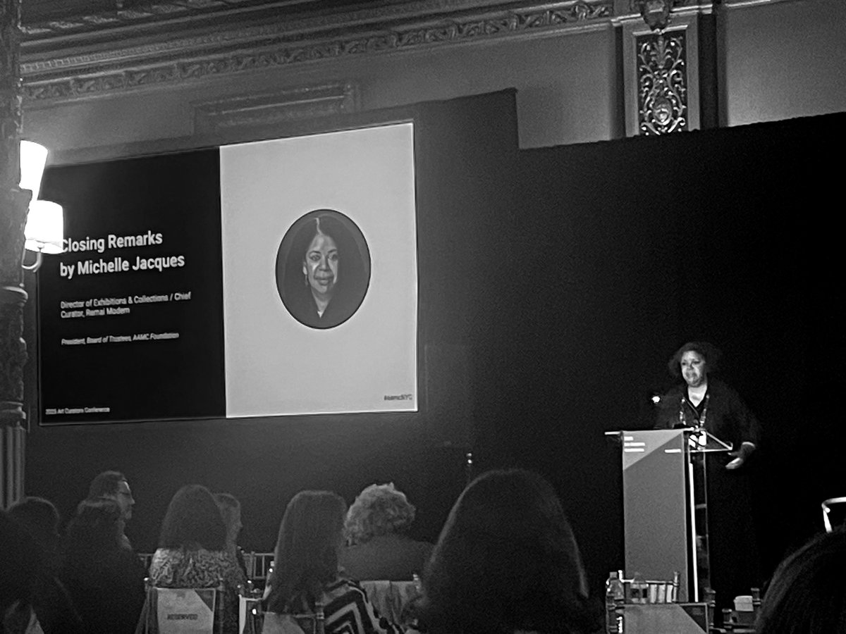 The 2025 Art Curators Conference has wrapped! F

From inspiring sessions to incredible closing remarks from Michelle Jacques, Director of Exhibitions &amp; Collections/Chief Curator, Remai Modern; President, Board of Trustees, AAMC Foundation. 

Thank you to all who attended!