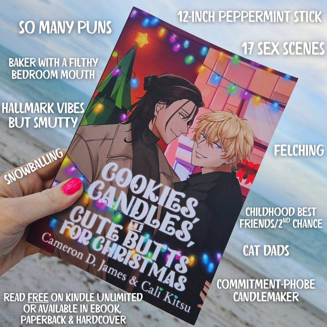 Have you read Cookies, Candles, and Cute Butts for Christmas yet?

Read now on Kindle Unlimited, or grab your eBook, paperback, or hardcover copy!
 a.co/d/dDoSnND

#mm #mlm #smut #gaychristmas #lgbtqbook #mmromance  #mmspicy #books #gaybook