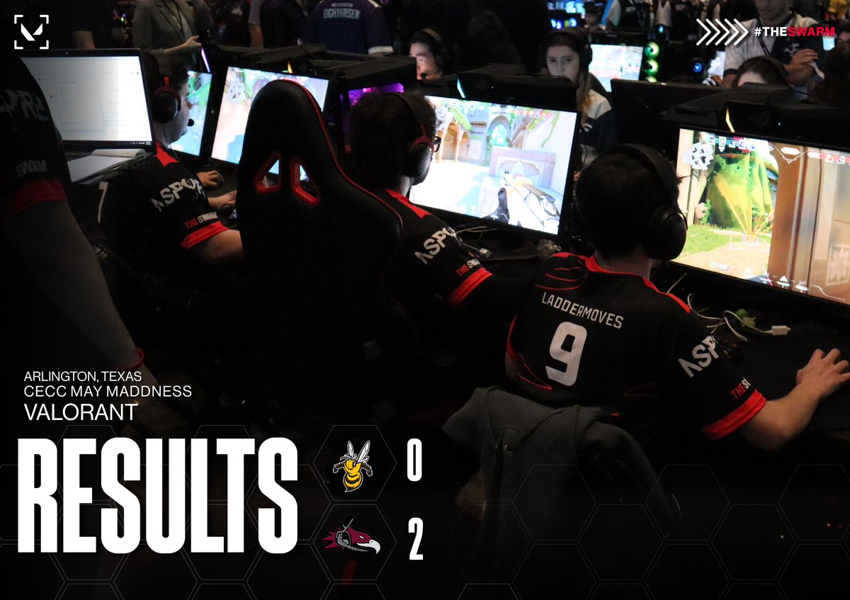 Tragedy unfortunately strikes again.

1-1 on the day for #SwarmVAL heading into our final match.