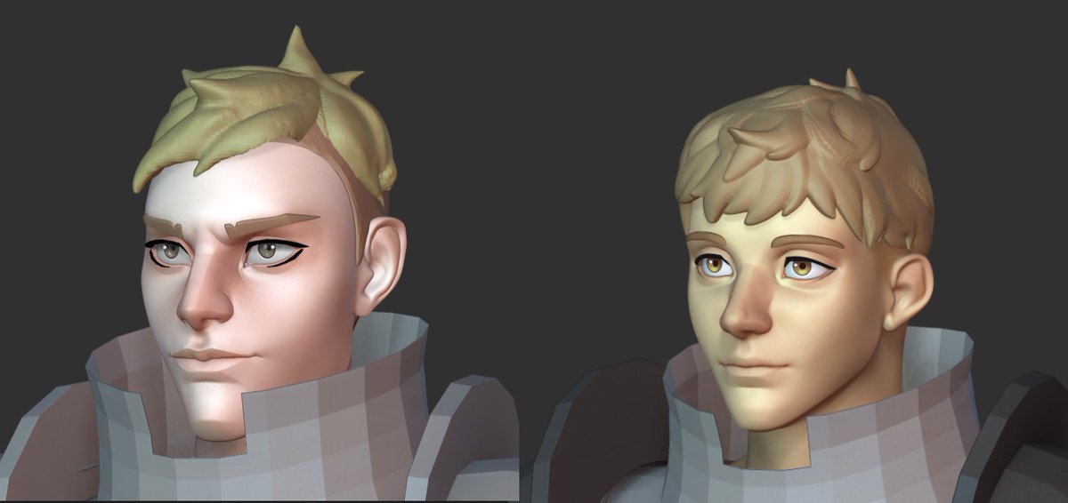 Roanna_0's tweet image. Another quick revamp of a not so old project of Laios from Dungeon Meshi