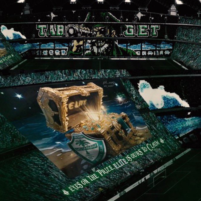 أفعلها يا اهلي من أجل جماهيرك الوفية التي أرهقها الصبر و أرق الانتظار و تكابلت عليهم اللحظات النهائية، من أجل أؤلئك الذين انكسرت قلوبهم وهم يرددون نشيدك في ذلك اليوم المشؤوم، لأجل تلك الدموع، من أجل رمزك الذي ينتظر ليلة خالدة كهذة، 
فلتفعلها غداً فلم يعد التأجيل خياراً  💚🤍