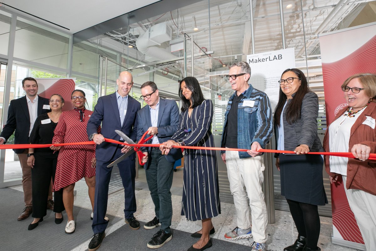 cornell_tech's tweet image. Today, #CornellTech officially opened our impressive new #MakerLAB with a celebration featuring fascinating student demos and a tour led by Director Niti Parikh.

Read More: tech.cornell.edu/news/cornell-t…

@NYCEDC @RepJerryNadler  @JulieMenin @EbonyYoung__ @RIOCny @QueensChamber