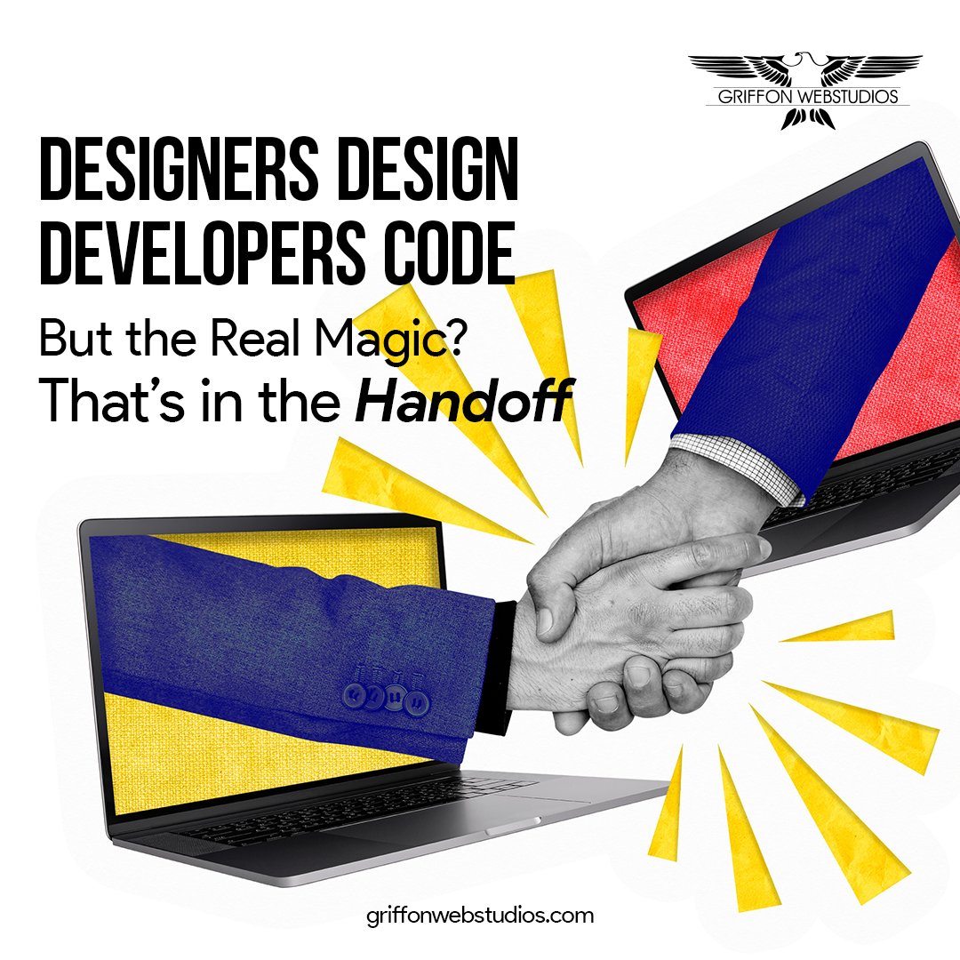 Griffon_WS's tweet image. Miscommunication during handoff kills great design.
We streamline with design systems, component libraries &amp;amp; Figma-to-code workflows.
No lost intent—just clean, scalable code.

#DesignToCode #FigmaToCode #WebDevWorkflow