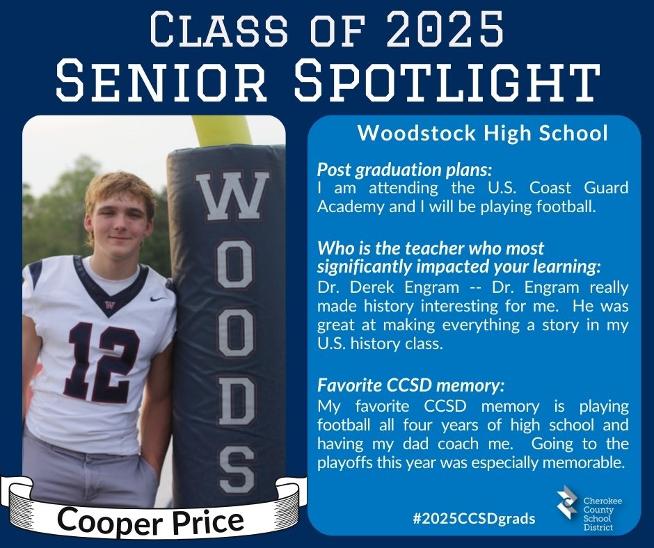 For the month of May, we’re spotlighting Class of 2025 graduating seniors as Students of the Day.  We are incredibly proud of our seniors for learning, growing and achieving so much during their years with CCSD.  We know they will continue to #ElevateTheExcellence in all that