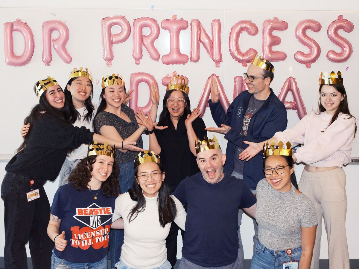 Congratulations to our latest graduate, Dr. Diana Tran!