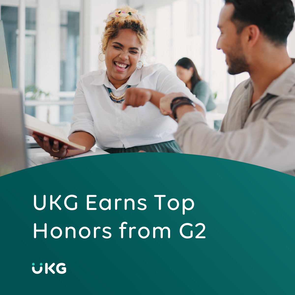 ChrisKiklas's tweet image. We’re excited to announce that UKG Ready® has been ranked #1 in Enterprise Software by G2’s 2025 Best Software Awards! 🎉

Thank you to all our amazing customers for their support and feedback! 

ukg.inc/43chaBI

#WeAreUKG #G2Awards #HCMSoftware #HRSoftware