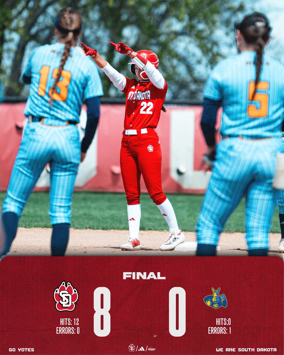 Two W's, one day ✅

#GoYotes x #WeAreSouthDakota