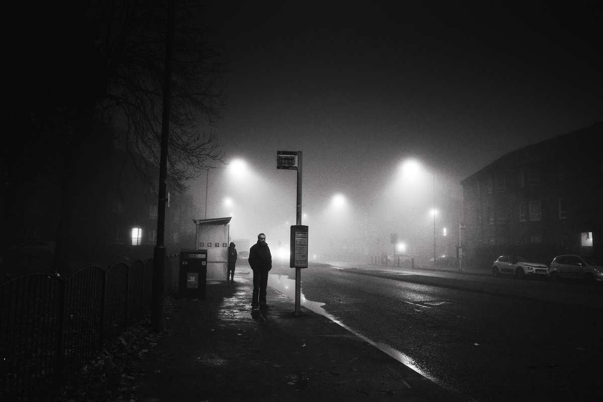 ZenoWatson's tweet image. Glasgow in the Fog