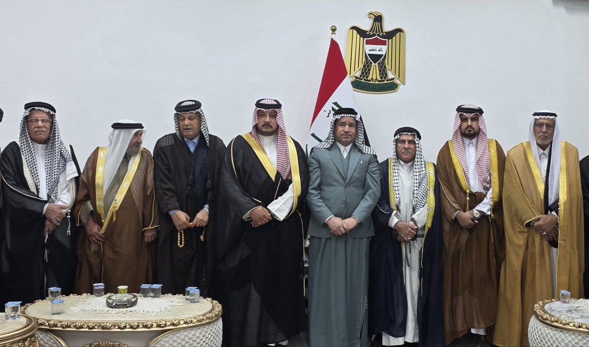 كل الشكر والتقدير والاحترام الى جناب
 الأخ مستشار رئيس الوزراء  للشؤن العشائرية
 الامير ثائر  عبدالواحد  بن مطلق الزبيدي 
على الدعوة وماهي غريبه عليك ابومطلق