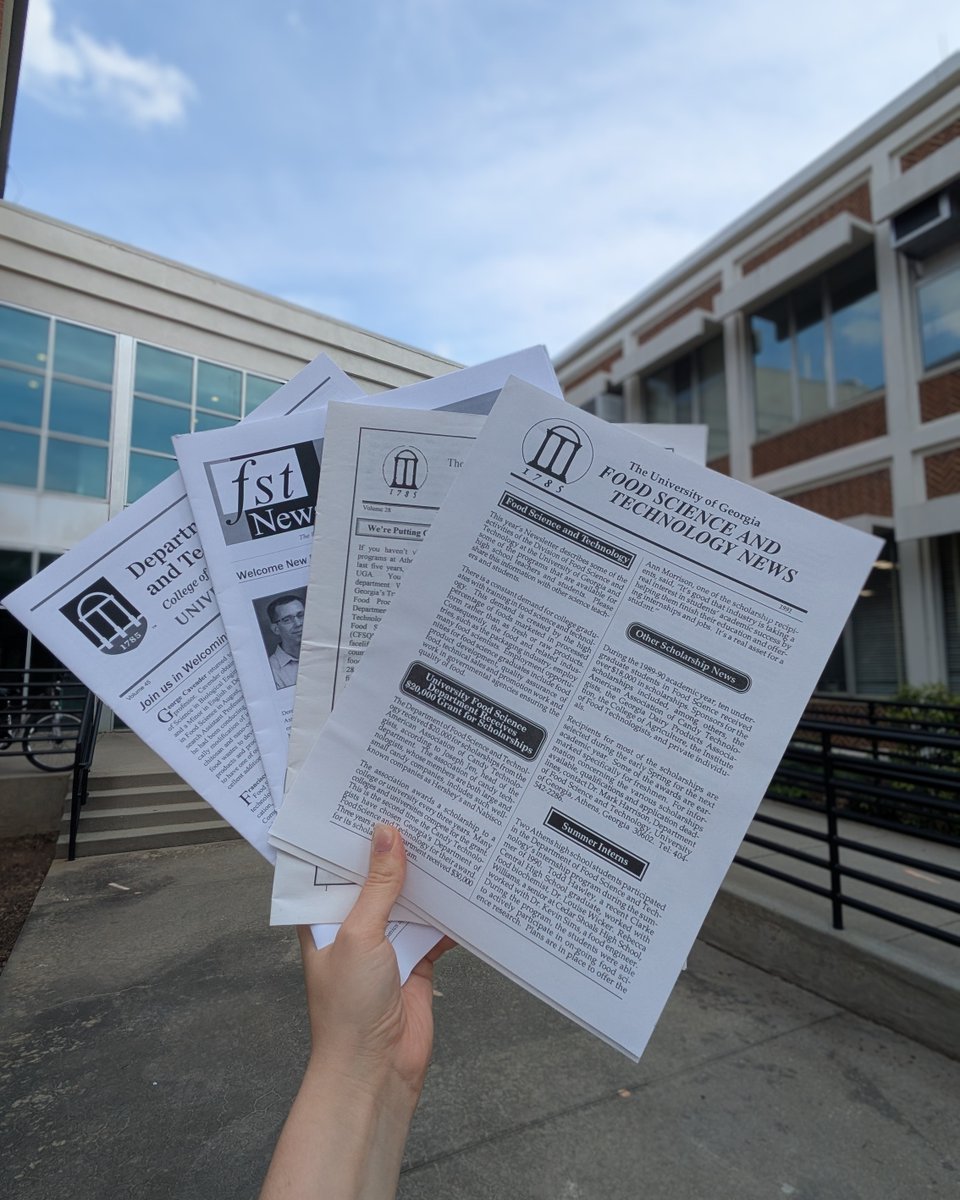 It's the end of the spring semester, which means it's almost time for the Spring 2025 Food Science and Technology Review! Send in all your exciting life updates and news to the submission form in our bio!