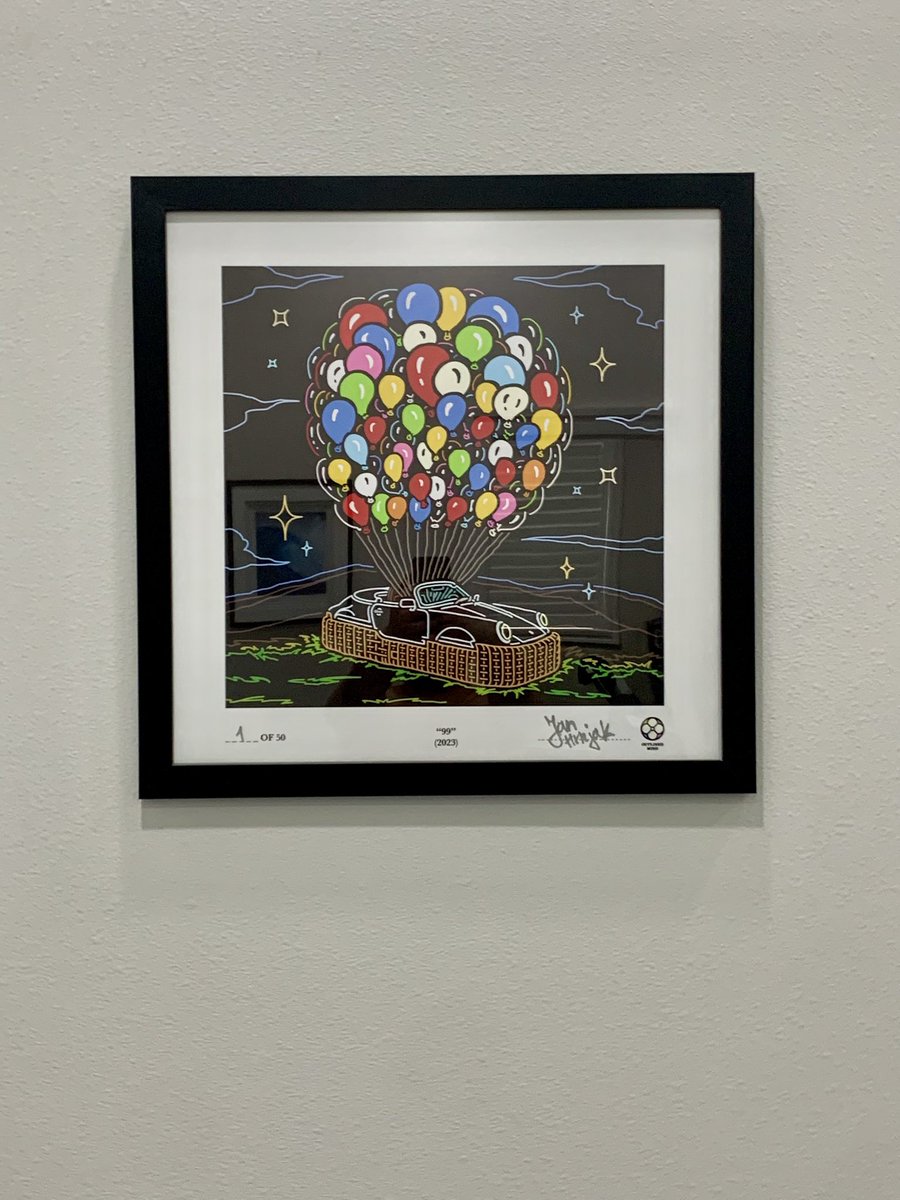 Coco (@cryptococox) on Twitter photo New art from <a href="/OutlinedMind/">OUTLINED MIND</a> π₯³
The piece, entitled β99β, depicts a Porsche 930 Speedster as a hot air balloon and is named after the song 99 Luftballoons by Nena.
I get fond memories of the movie βUpβ from my childhood when I see it. Thanks so much for this amazing artwork Jan!! New art from <a href="/OutlinedMind/">OUTLINED MIND</a> π₯³
The piece, entitled β99β, depicts a Porsche 930 Speedster as a hot air balloon and is named after the song 99 Luftballoons by Nena.
I get fond memories of the movie βUpβ from my childhood when I see it. Thanks so much for this amazing artwork Jan!!