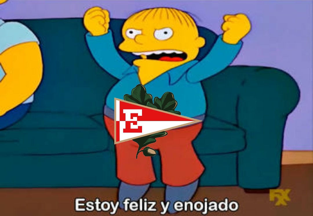 SimpsonsPincha's tweet photo. #EDLP Cuando el equipo dio asco pero clasificó https://t.co/sKOQXqGQeo