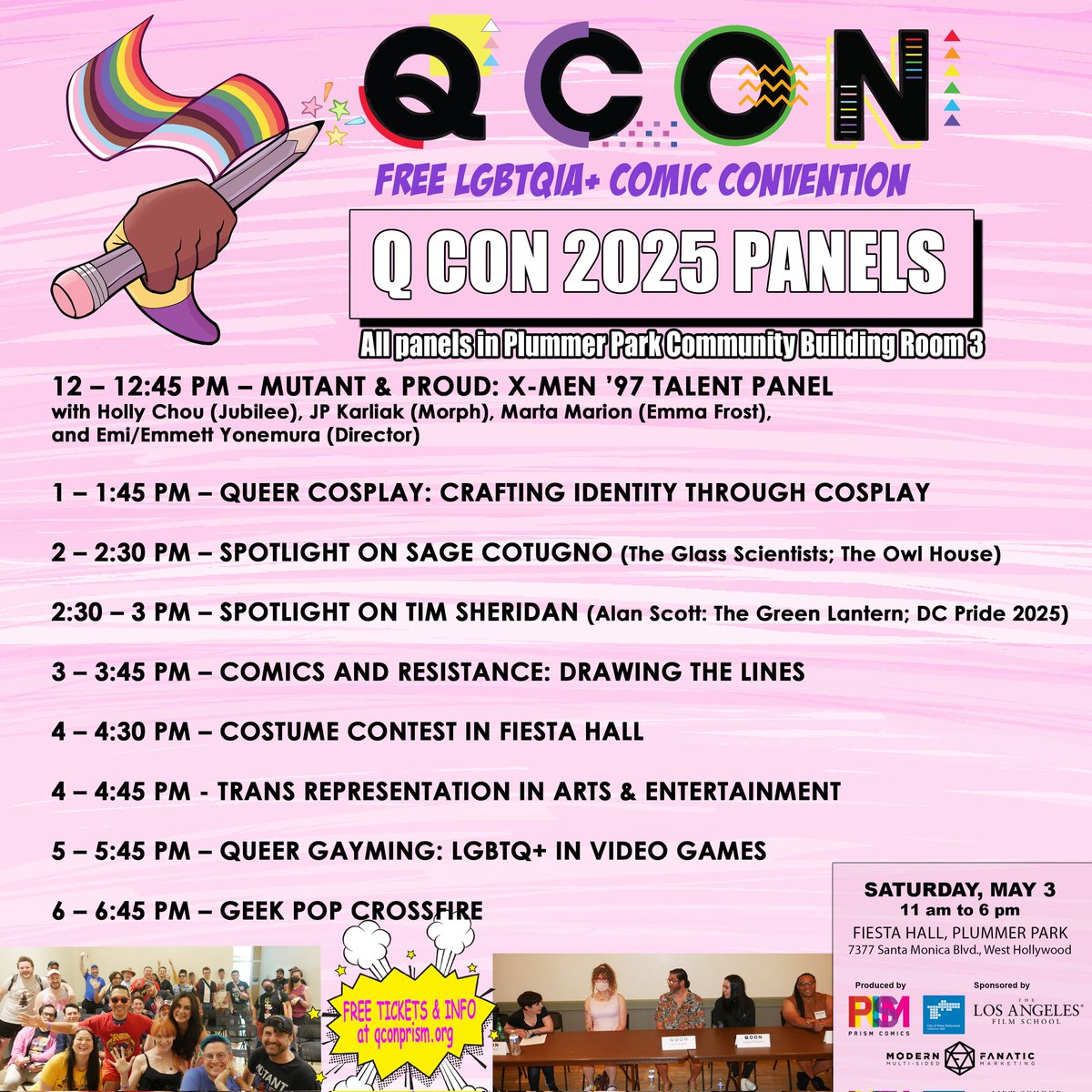 Attending Q CON 2025?
Check out our full schedule of panels and make sure you don’t miss out on these unforgettable experiences! We’ll see you there!
LEARN MORE: qconprism.org
#comics #lgbtqia #indie