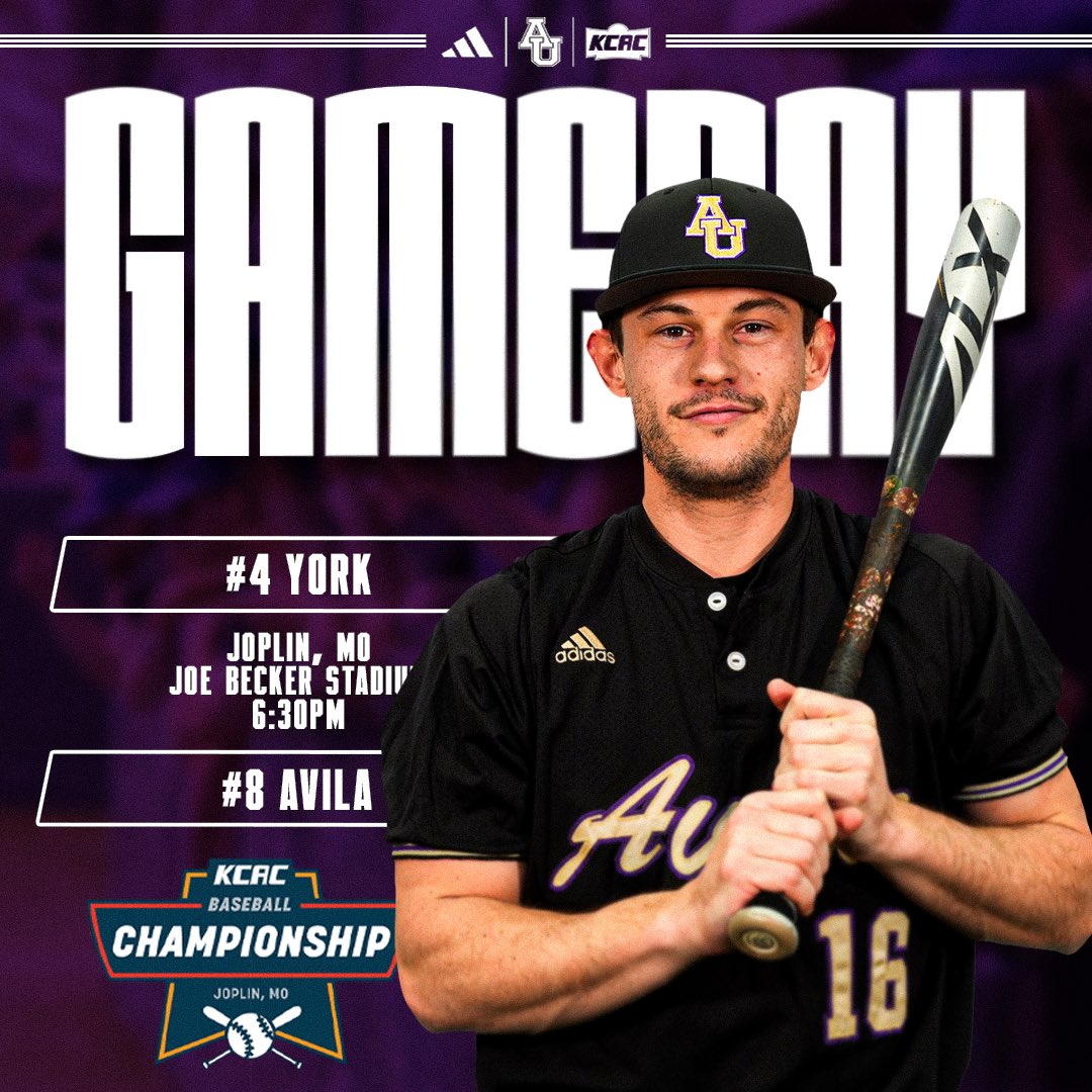 Gameday!!🦅⚾️

🆚 | #4 York 
📍 | Joplin, MO
⌚️ | 6:30PM (CST)
🖥️ | kcacnetwork.com