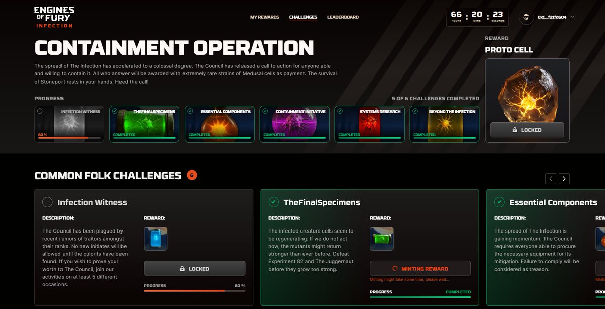 Finaaaaally!

     My Gen0 from <a href="/EnginesOfFury/">Engines of Fury 🎮</a> is pretty much guaranteed 🔥

     Last time during the Cliffside event, I got super frustrated because every time I went in fully geared, the game would crash and I'd lose all my items. The only way 
     I could play was