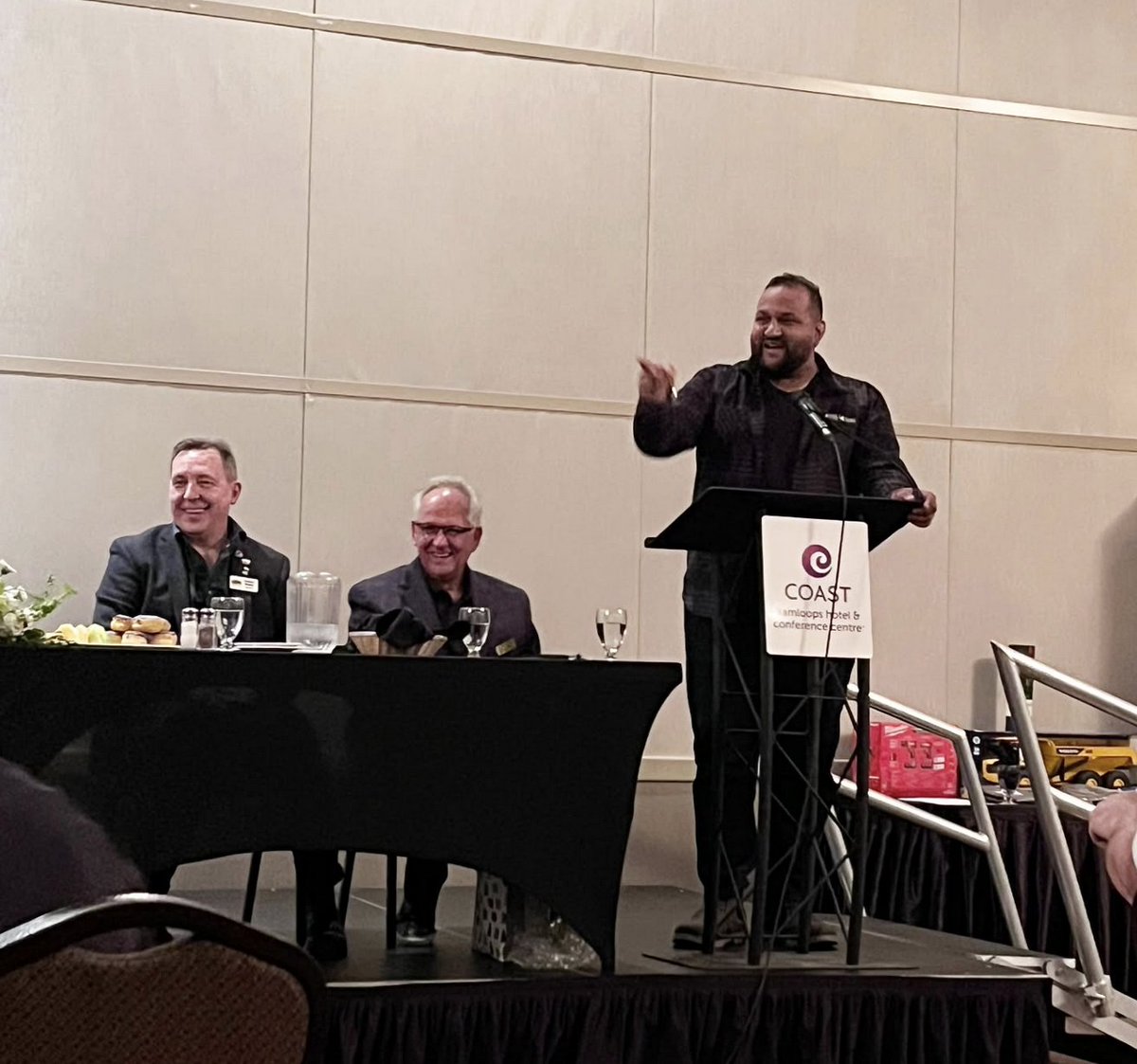 Truck Loggers Association (@truckloggerbc) on Twitter photo The TLA was pleased to attend the <a href="/ILAlogger/">Interior Logging Association</a> annual conference & appreciated hearing Minister <a href="/rparmar_BC/">Ravi Parmar</a> share his vision for The Path to 45 project, & future planning resulting from the BCTS review. We’re encouraged to see leadership focused on supporting the forestry sector The TLA was pleased to attend the <a href="/ILAlogger/">Interior Logging Association</a> annual conference & appreciated hearing Minister <a href="/rparmar_BC/">Ravi Parmar</a> share his vision for The Path to 45 project, & future planning resulting from the BCTS review. We’re encouraged to see leadership focused on supporting the forestry sector