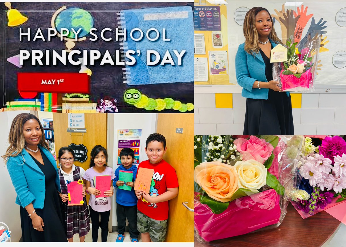 Yesterday’s Highlights from Principals’ Day at Cesar E. Chavez School!   #principalsday