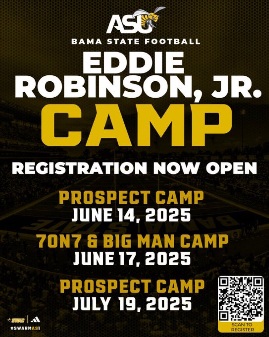 Camden Cruea (@c_cruea2) on Twitter photo Thank you <a href="/BamaStateFB/">Alabama State Football</a> for the football invite <a href="/erob50/">Coach Eddie Robinson Jr.</a> <a href="/coach_gresham/">Billy Gresham</a> <a href="/middletontodd11/">William Middleton</a> <a href="/jebjones16/">Jeb Jones</a> <a href="/jloyd27/">Jonathan Loyd</a> <a href="/_CoachBussey/">Jonathan Bussey</a> <a href="/coach_nelson83/">Casey Nelson</a> <a href="/carson_evans3/">Carson Evans</a> <a href="/HaydenEdge77/">Coach Edge</a> Thank you <a href="/BamaStateFB/">Alabama State Football</a> for the football invite <a href="/erob50/">Coach Eddie Robinson Jr.</a> <a href="/coach_gresham/">Billy Gresham</a> <a href="/middletontodd11/">William Middleton</a> <a href="/jebjones16/">Jeb Jones</a> <a href="/jloyd27/">Jonathan Loyd</a> <a href="/_CoachBussey/">Jonathan Bussey</a> <a href="/coach_nelson83/">Casey Nelson</a> <a href="/carson_evans3/">Carson Evans</a> <a href="/HaydenEdge77/">Coach Edge</a>