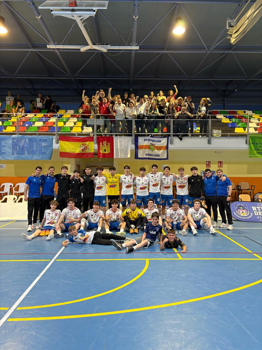 VICTÒRIA DEL JUVENIL MASCULí A 🚀🚀🚀

Pròxim repte 🔜;

⚔️Prieto Automoviles - Marianistas 🆚 -KH-7 BM Granollers 
⏰18h

Som-hi nois! 

#Basebmg #BMGx80 #OrgullBMG🔵⚪️