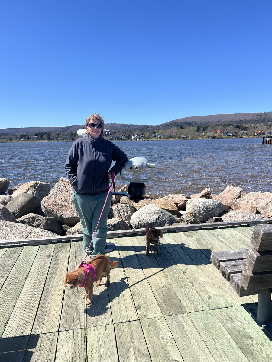 Loving the fresh fish in Canada and Nova Scotia scallops amazing. Slept on the beach side went to see Fort Anne and a walk by the highest tide in the world- Bay of Fundy