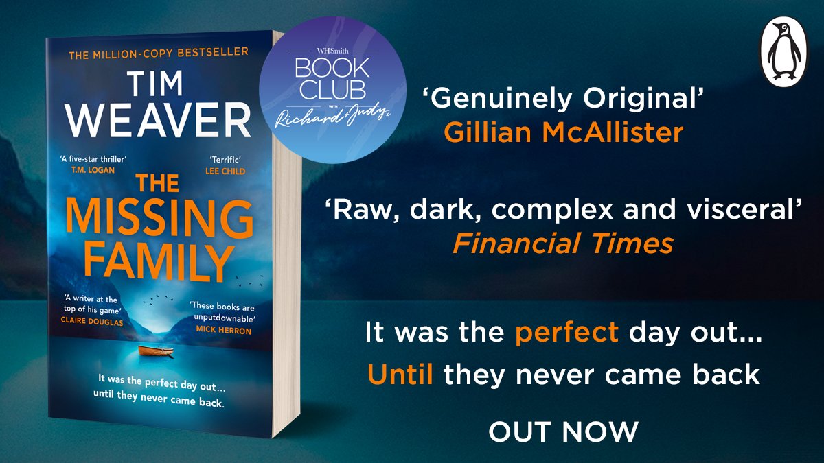 Penguin Michael Joseph (@michaeljbooks) on Twitter photo The edge-of-your-seat Raker thriller, and #RichardandJudy #BookClub pick #TheMissingFamily is only £4.99
Read the latest book from the million-copy bestselling master of the missing person mystery @timweaverbooks bit.ly/TheMissingFami…
‘Weaver’s books get better each time’ The edge-of-your-seat Raker thriller, and #RichardandJudy #BookClub pick #TheMissingFamily is only £4.99
Read the latest book from the million-copy bestselling master of the missing person mystery @timweaverbooks bit.ly/TheMissingFami…
‘Weaver’s books get better each time’