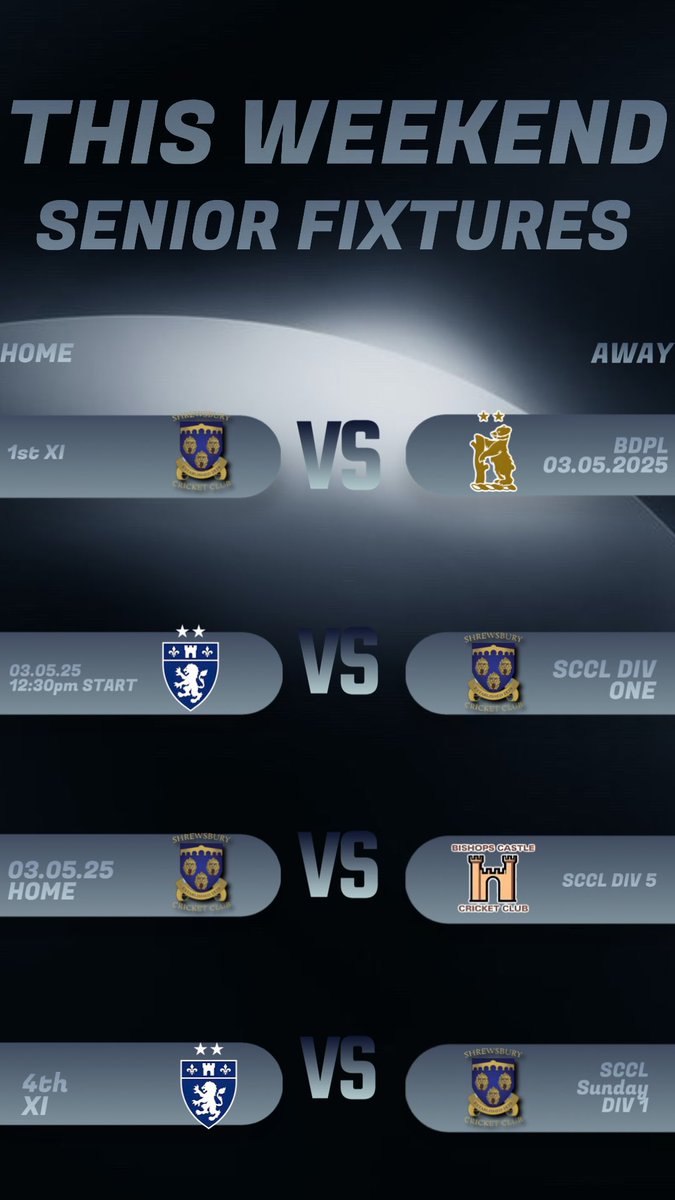 Shrewsbury Cricket Club tweet media