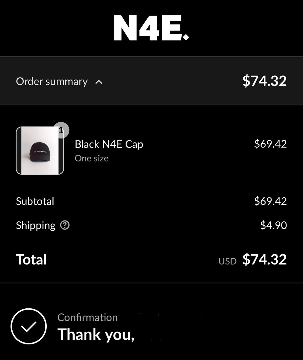 Imagine not owning an exclusive ⁦<a href="/N4E_xyz/">not for everyone</a>⁩ cap, couldn’t be me