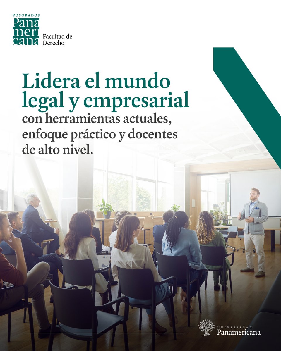 La Maestría en Derecho de la Empresa es tu oportunidad para profundizar en áreas clave como contratos, propiedad intelectual y resolución de conflictos.

Inicia tu proceso de inscripción: hubs.la/Q03kXhTB0

#PosgradosUP #DerechoUP #Derecho