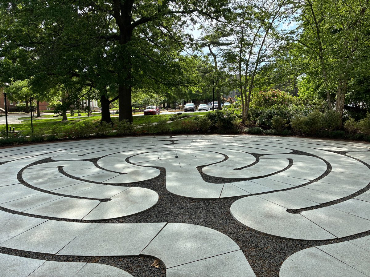 ChapelUMD's tweet photo. Take an inner journey at the UMD Chapel labyrinth on World Labyrinth Day on Sat., May 3! #worldlabyrinthday #naturesacred #innerjourney https://t.co/TlapTjZ2Pk