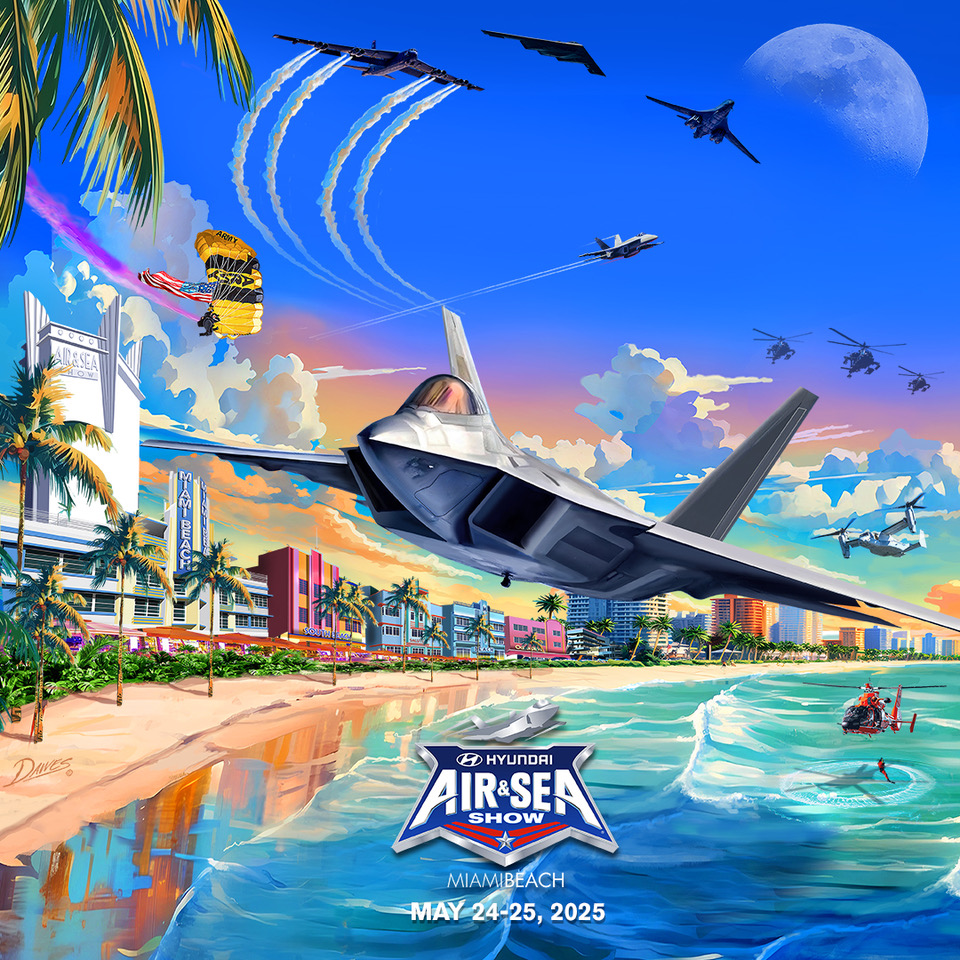 We are less than ONE MONTH away until the Miami Air and Sea show returns! This free, family-friendly event is a wholesome celebration of patriotism with something for everyone to enjoy! 

#miami #fighterjets #miaminbeach #airandseashow