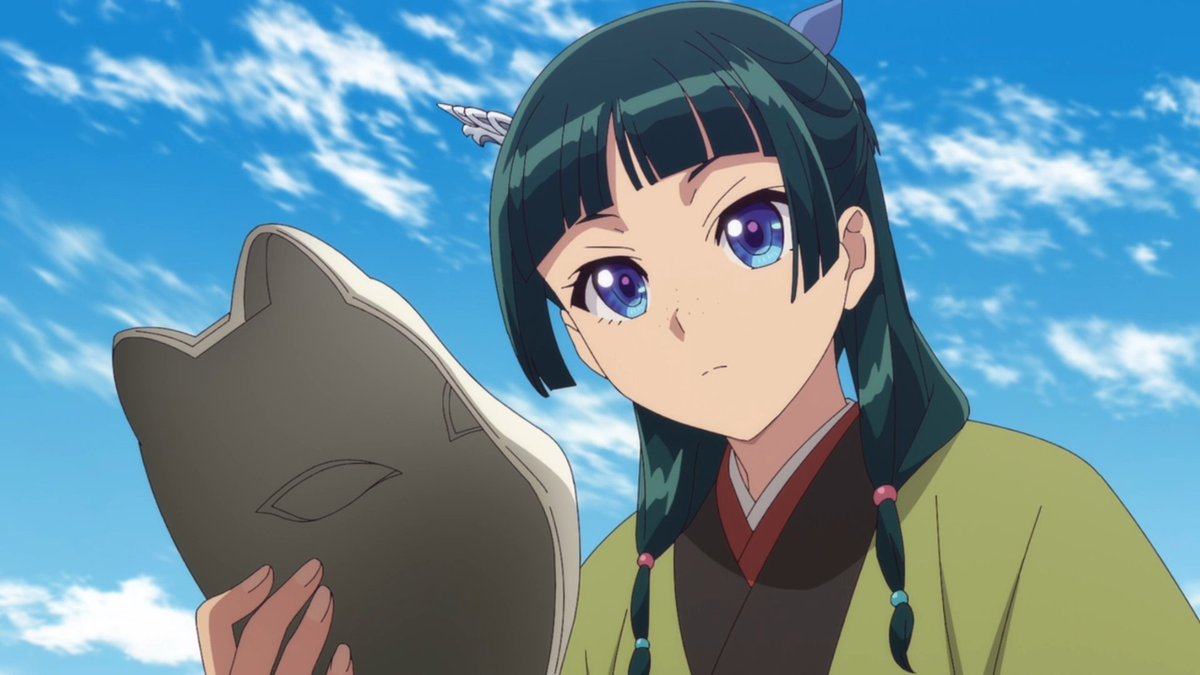 #薬屋のひとりごと 41話
何とか猫猫が残した手がかりを辿っていく流れが楽しいね！
それ「すい」って読むんだよ！とか思いながら見てた笑
前回着けて貰えなかった壬氏様のかんざし、ようやく着けて貰えたね！でも壬氏様が見れない時笑
