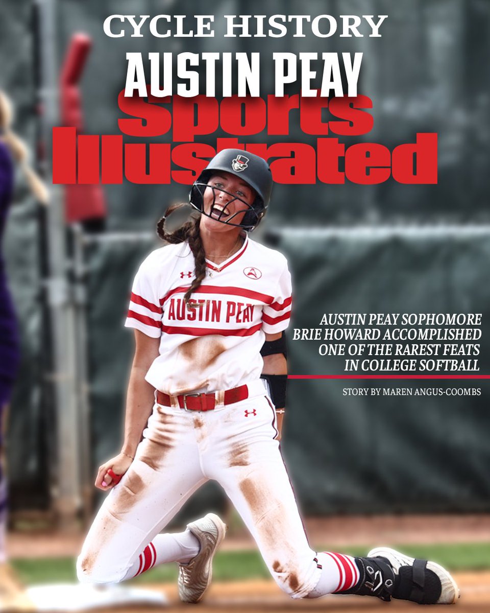 Austin Peay Softball (@govssb) on Twitter photo ๐ช๐จ๐ป๐ช๐ฏ ๐ป๐ฌ๐จ๐ด ๐๐ ๐ถ๐ต <a href="/SoftballOnSI/">Softball OnSI</a>!๐ฉ๐ฅ
Read <a href="/Maren_Angus/">Maren Angus-Coombs</a>'s full story on <a href="/briehoward18/">brie</a>'s historic cycle in Nashville!
๐ | tinyurl.com/yuxkruc8
#Team40 | #LetsGoPeay ๐ช๐จ๐ป๐ช๐ฏ ๐ป๐ฌ๐จ๐ด ๐๐ ๐ถ๐ต <a href="/SoftballOnSI/">Softball OnSI</a>!๐ฉ๐ฅ
Read <a href="/Maren_Angus/">Maren Angus-Coombs</a>'s full story on <a href="/briehoward18/">brie</a>'s historic cycle in Nashville!
๐ | tinyurl.com/yuxkruc8
#Team40 | #LetsGoPeay