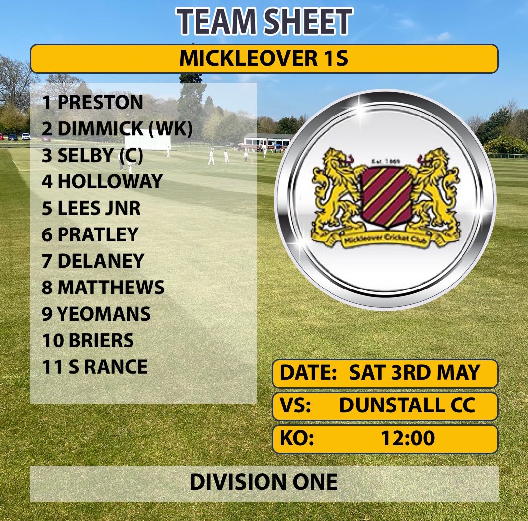 Mickleover CC 🏏 tweet media
