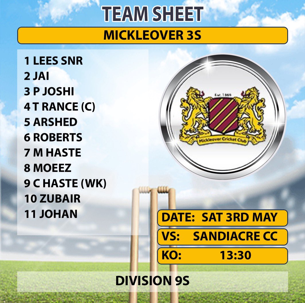 Mickleover CC 🏏 tweet media