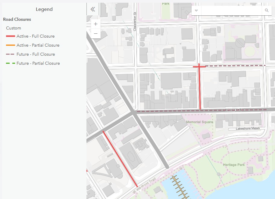 Heading #DowntownBarrie this weekend? Be aware of road closures in place to support #BarrieEvents including Farmers' Market &amp; the Battle of the Atlantic Parade - 80th Anniversary. Current &amp; scheduled road closures are listed at barrie.ca/RoadClosures. #BarrieRoads