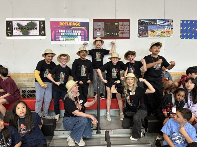 MsDeninno's tweet image. HACKATHON DAY ‼️‼️‼️ The Mustang Matrix fought HARD. We held first for a bit, and mostly stuck around at the top. With a 4th place finish, we are and SO #MineolaProud of these hackers. Most importantly… we brought the energy AND WE HAD FUN ‼️‼️ @MineolaUFSD @kid_OYO
