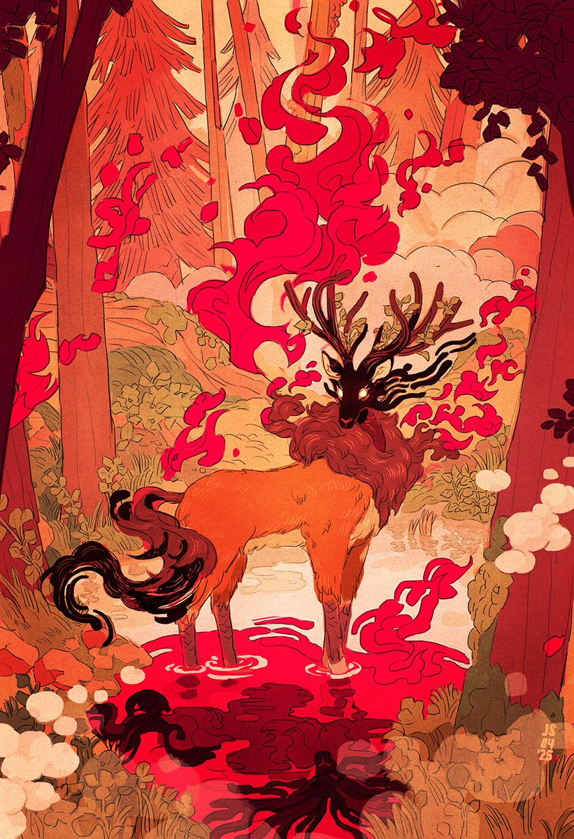 jennosaurs's tweet image. Heart of the Forest 🍂