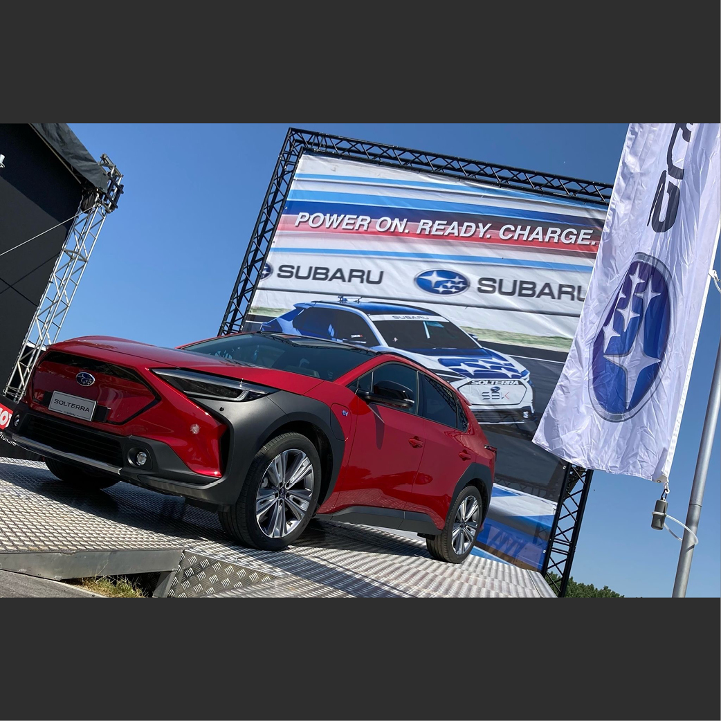 The countdown is over - it’s go time! Energy’s high, spirits are higher, and we’re geared up to make the most of what’s ahead. See you at Cremona for the #ItalianWorldSbk

#PoweronReadyCharge
#SubaruSolterra