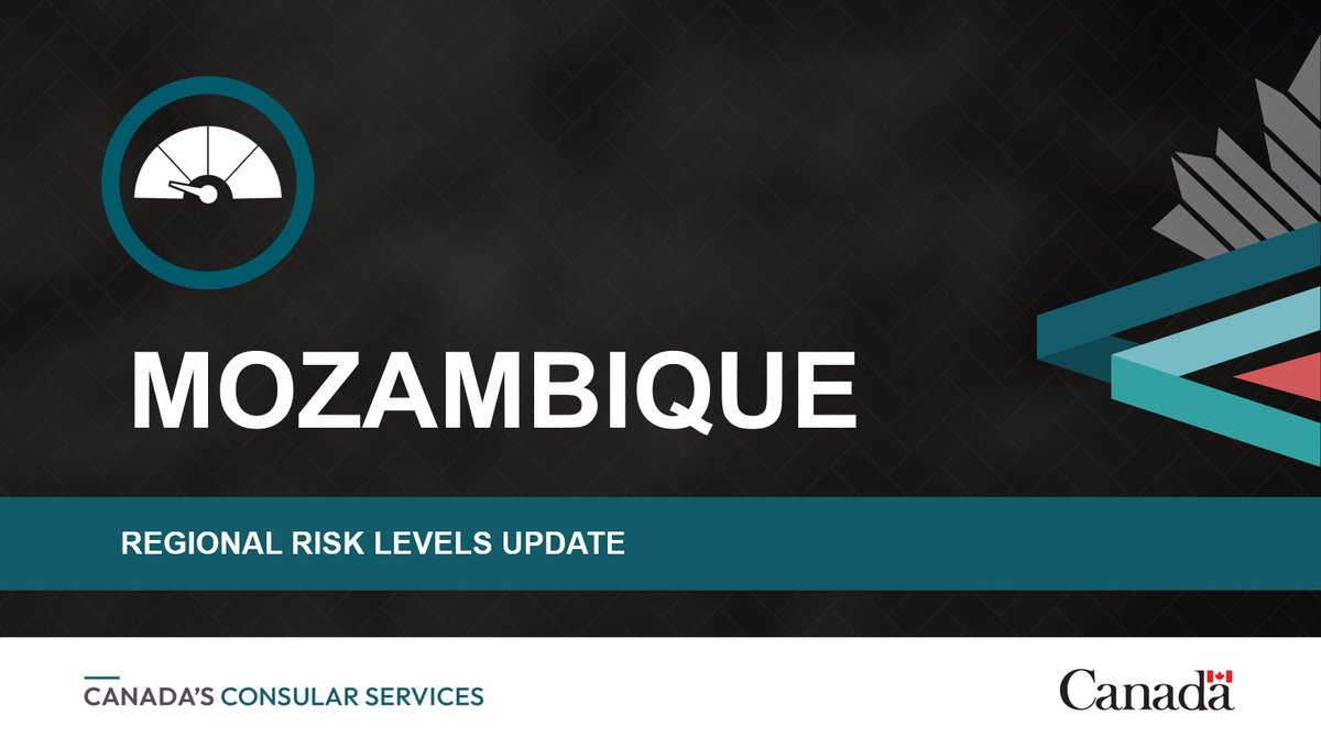 TravelGoC's tweet photo. Canadians in or going to #Mozambique should avoid non-essential travel to #Marrupa and #Mecula district in #NiassaProvince, due to increased attacks by militants. For more details: https://t.co/YbxqRjKdi2 https://t.co/pTXNOJibKn