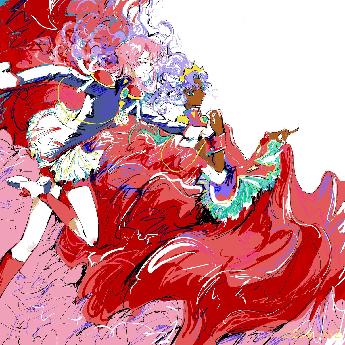 手牵手一起走

#RGU #少女革命ウテナ