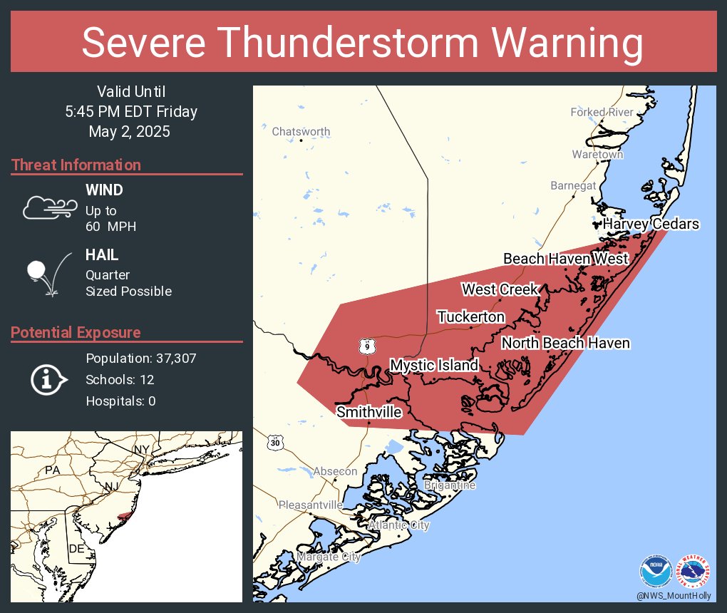 NWS Mount Holly on X: 